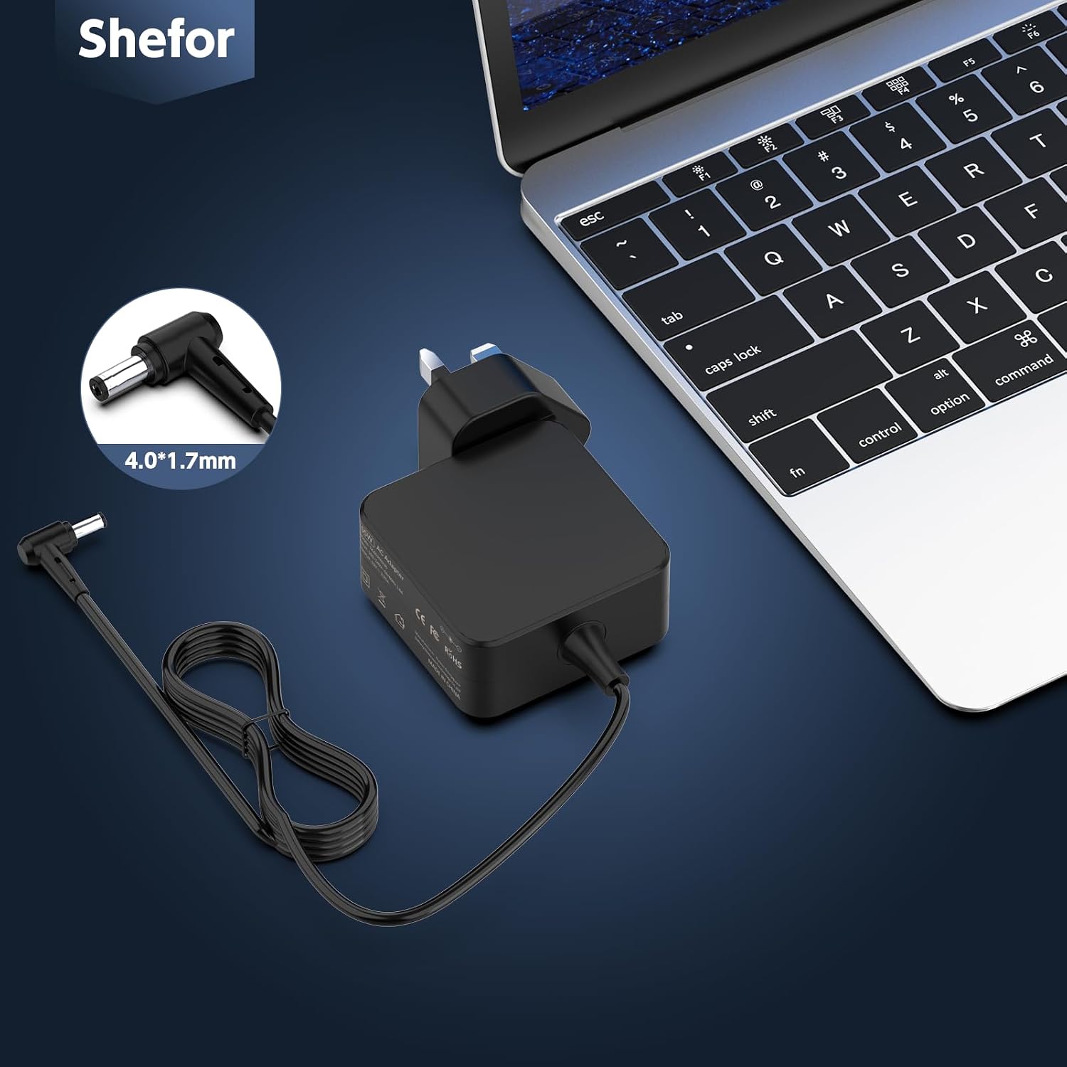 Detalle 2 de Lenovo 65W Laptop Charger for IdeaPad series