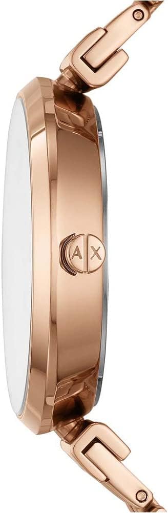 Thumbnail 4 de Armani Exchange montre pour femmes - cadran 36 mm, mouvement quartz, acier inoxydable et bracelet optionnel en cuir ou silicone
