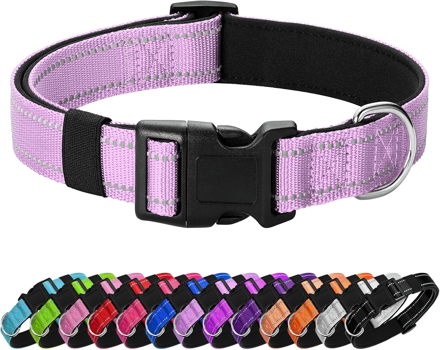 Thumbnail 6 de PenSeepet Reflective Dog Collar, Nylon