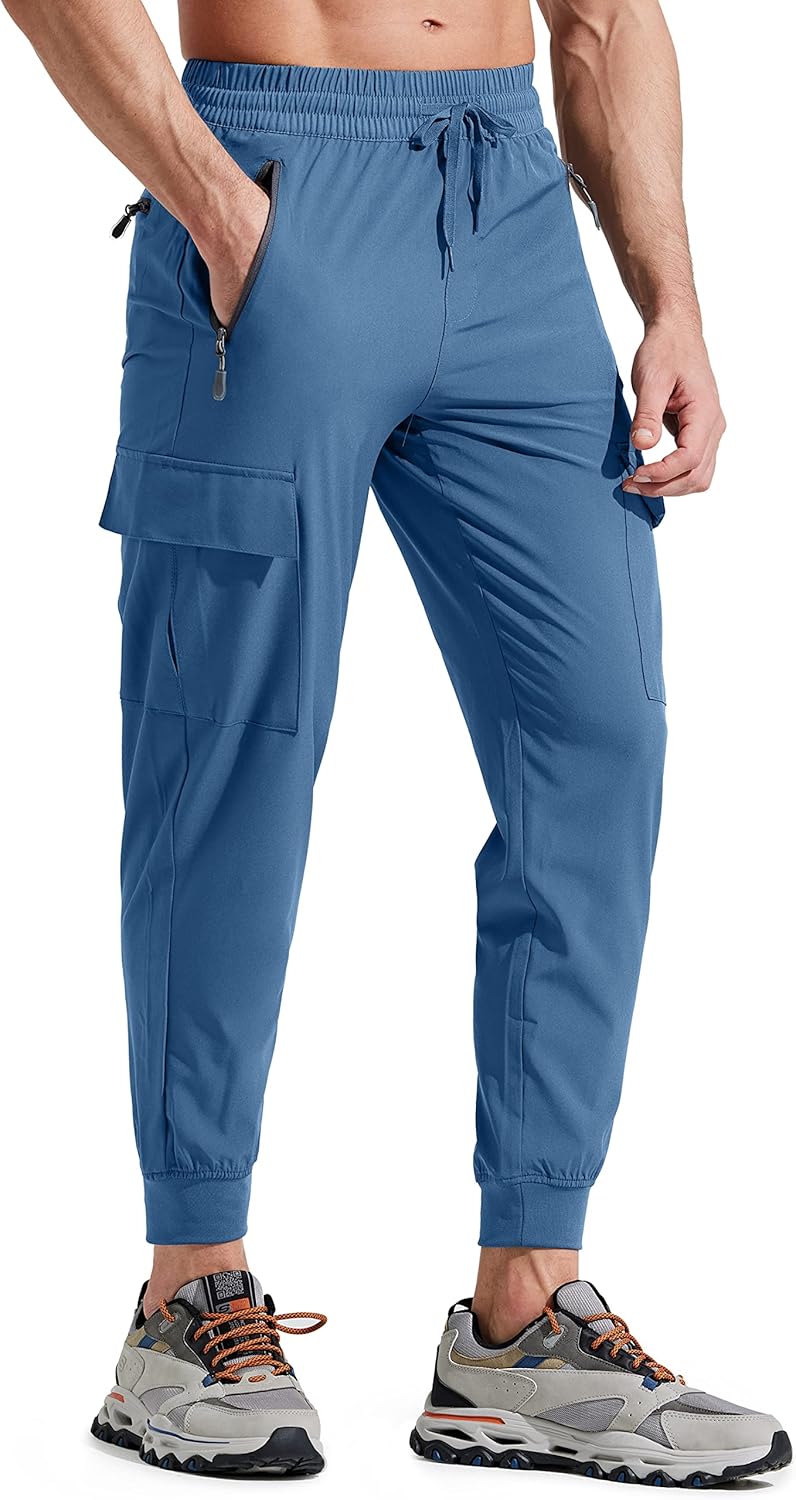 Thumbnail 5 de Libin Pantalon de Jogging Homme Léger à Séchage Rapide et Multi-poches – Randonnée, Voyage et Citywear