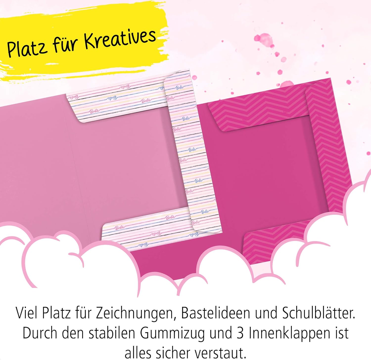 Thumbnail 3 de ONLINE Sammelmappen A4 Barbie-Design – Ordnung mit Stil für Schule und Freizeit
