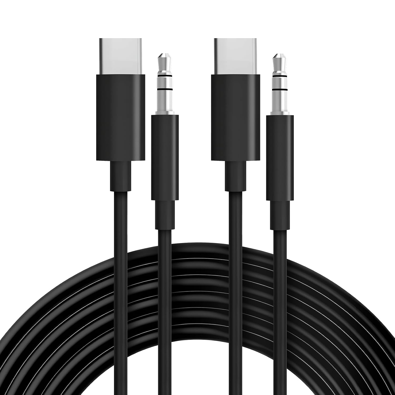 Detalle de Seulliya SeuAa200502 USB-C to 3.5mm Aux Cable, MFi, 2-Pack