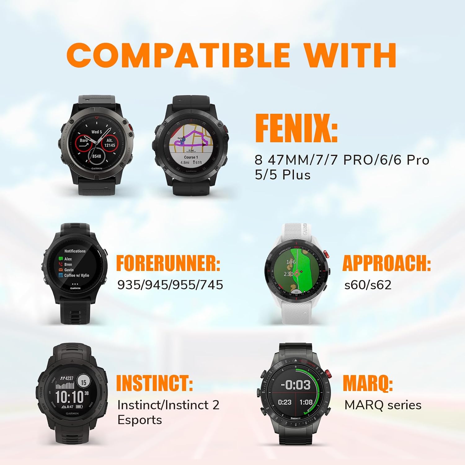 Thumbnail 5 de Garmin Fenix 7 22mm QuickFit replacement strap