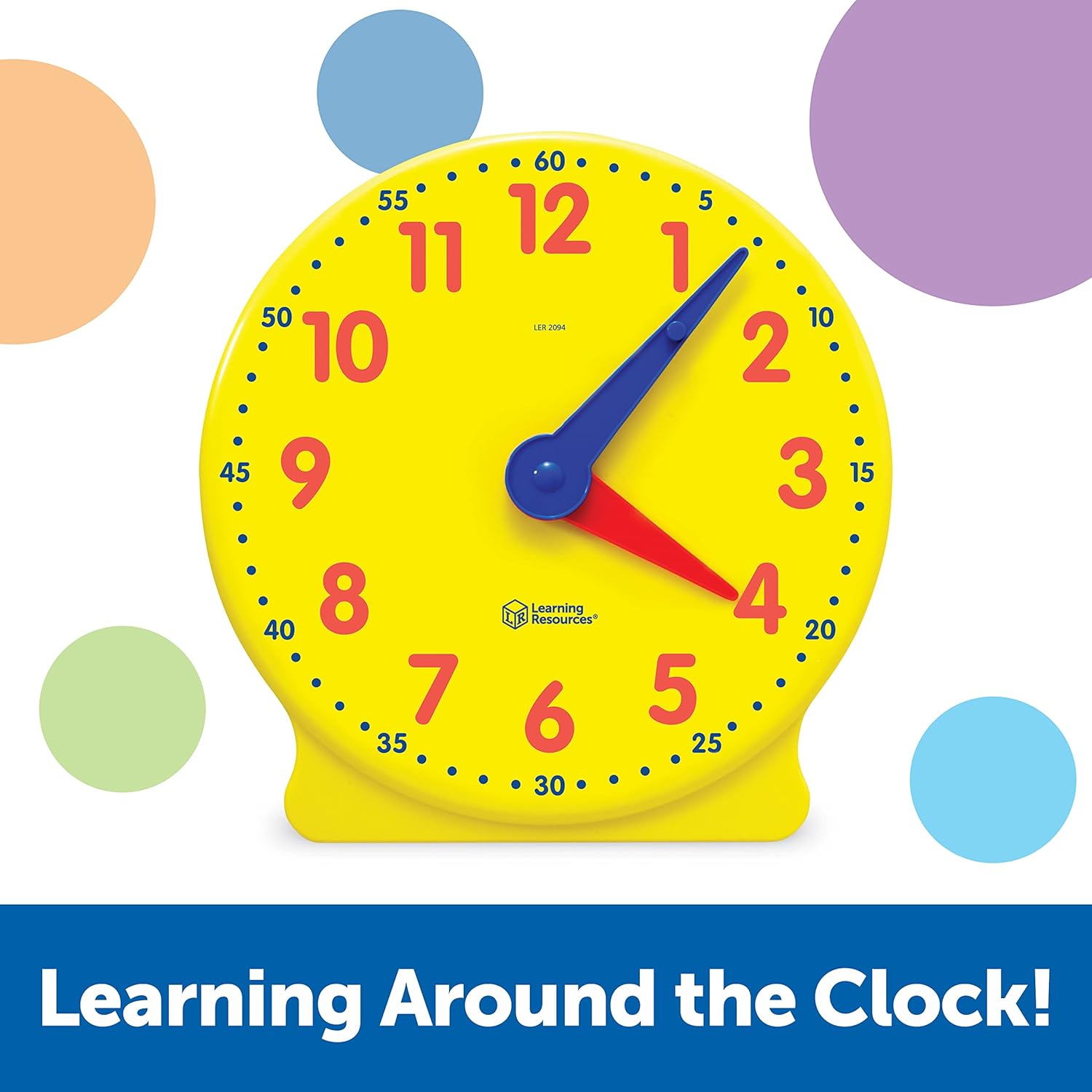 Thumbnail 1 de Learning Resources Big Time Horloge 12 heures