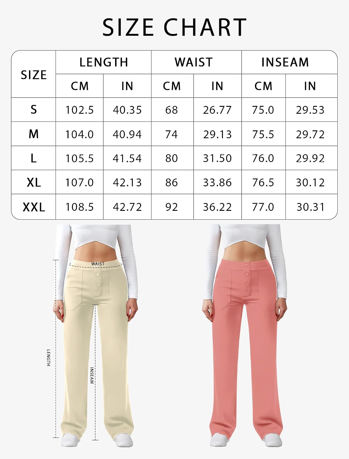 Thumbnail 4 de Friptspyg Pantalon femme taille haute stretch