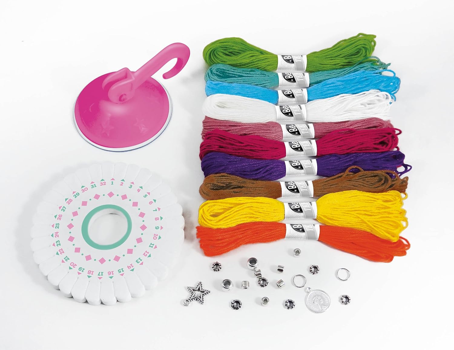 Thumbnail 1 de Buki BE102 Bracelets d'amitié — kit créatif pour 10 bracelets (8 ans et +)