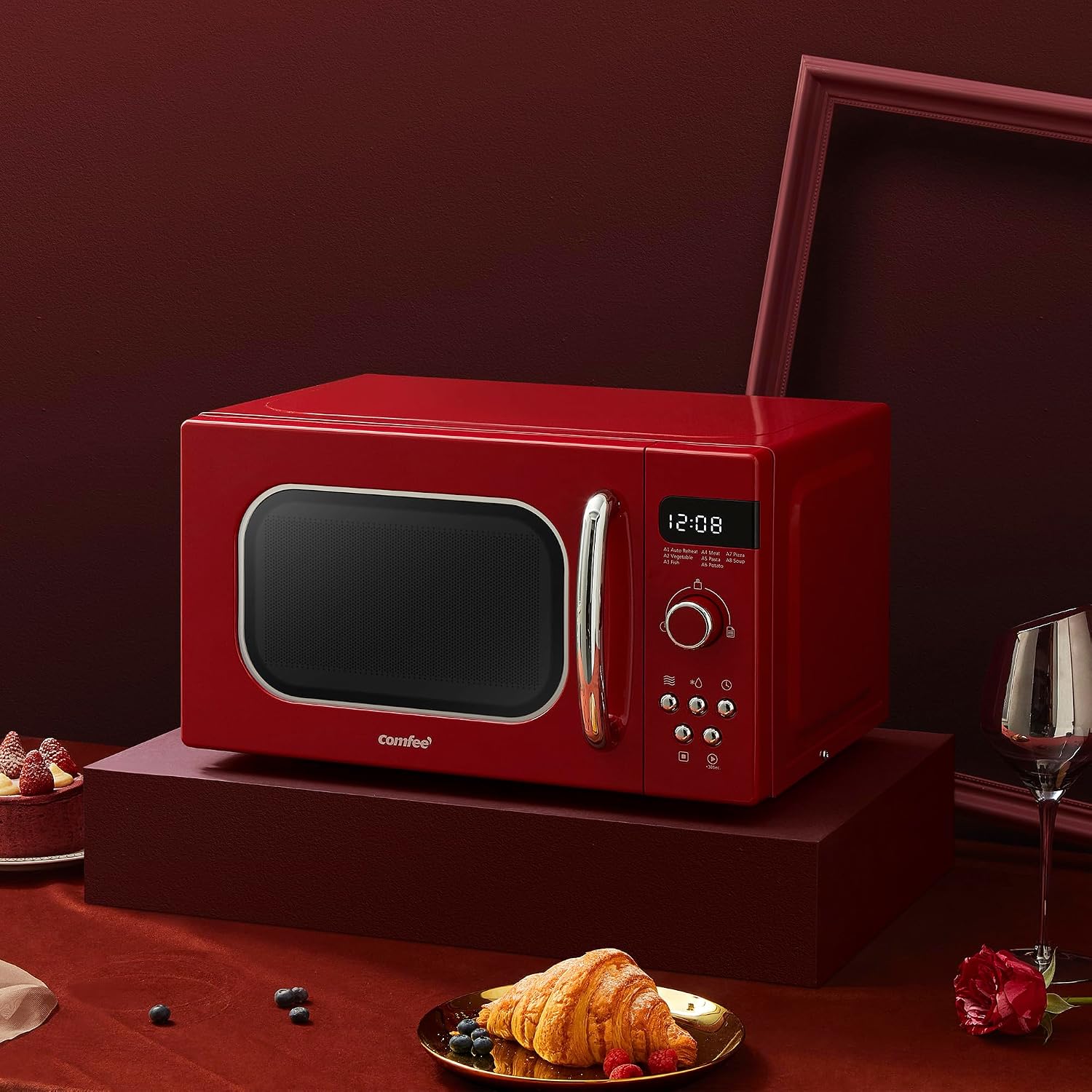 Thumbnail 1 de COMFEE Retro Microwave 800 W 20L