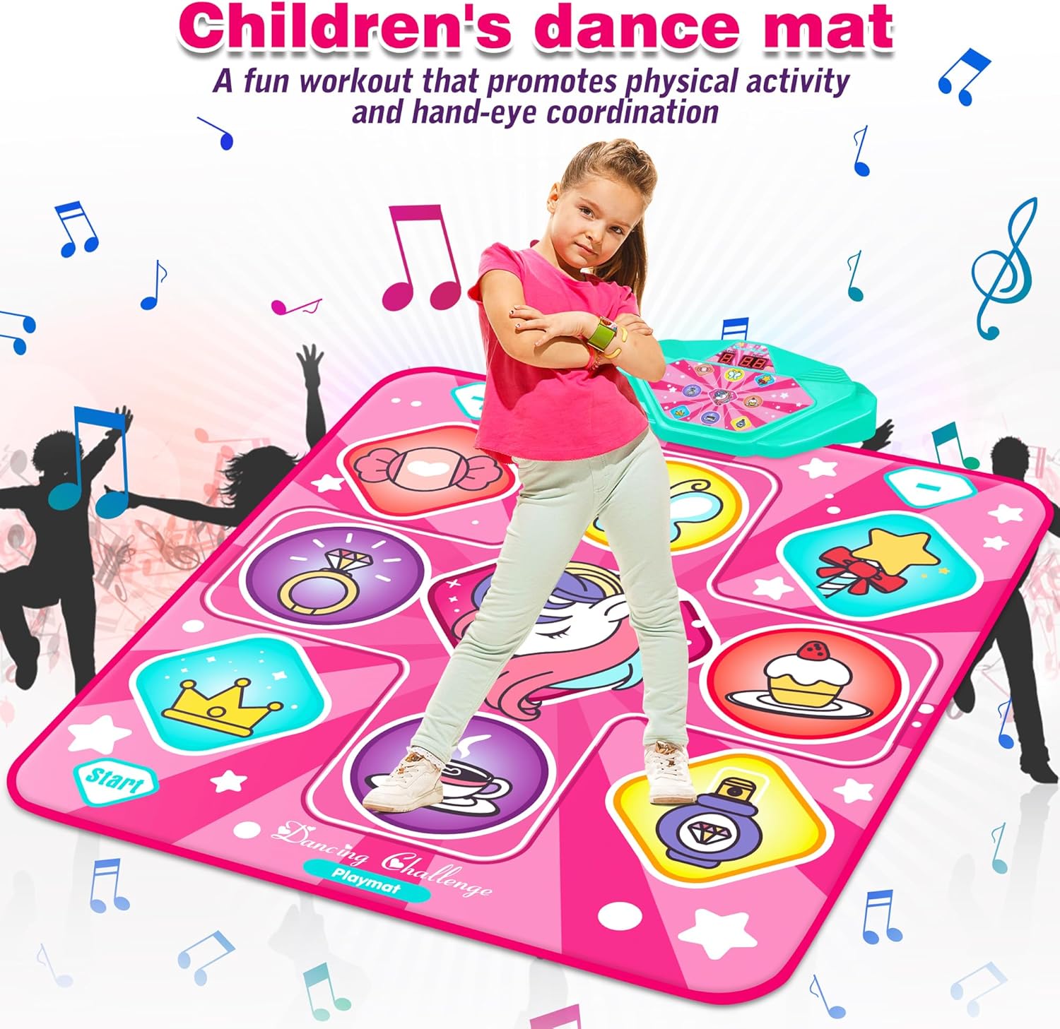 Thumbnail 5 de Kusntin Unicorn Dance Mat 5 Modes