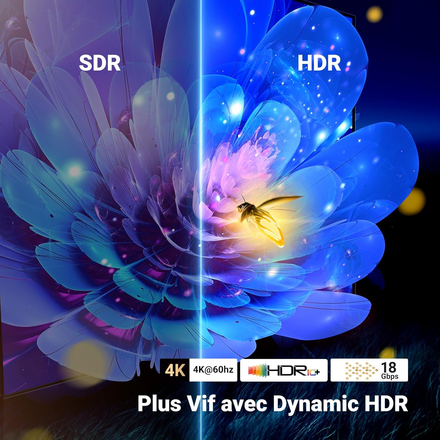 Thumbnail 4 de UGREEN Switch HDMI 4K 60 Hz 2 entrées 1 sortie