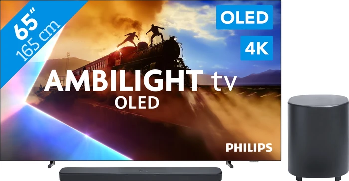 Thumbnail 24 de Philips Ambilight OLED760 65 Zoll 4K mit JBL Bar 500 M2