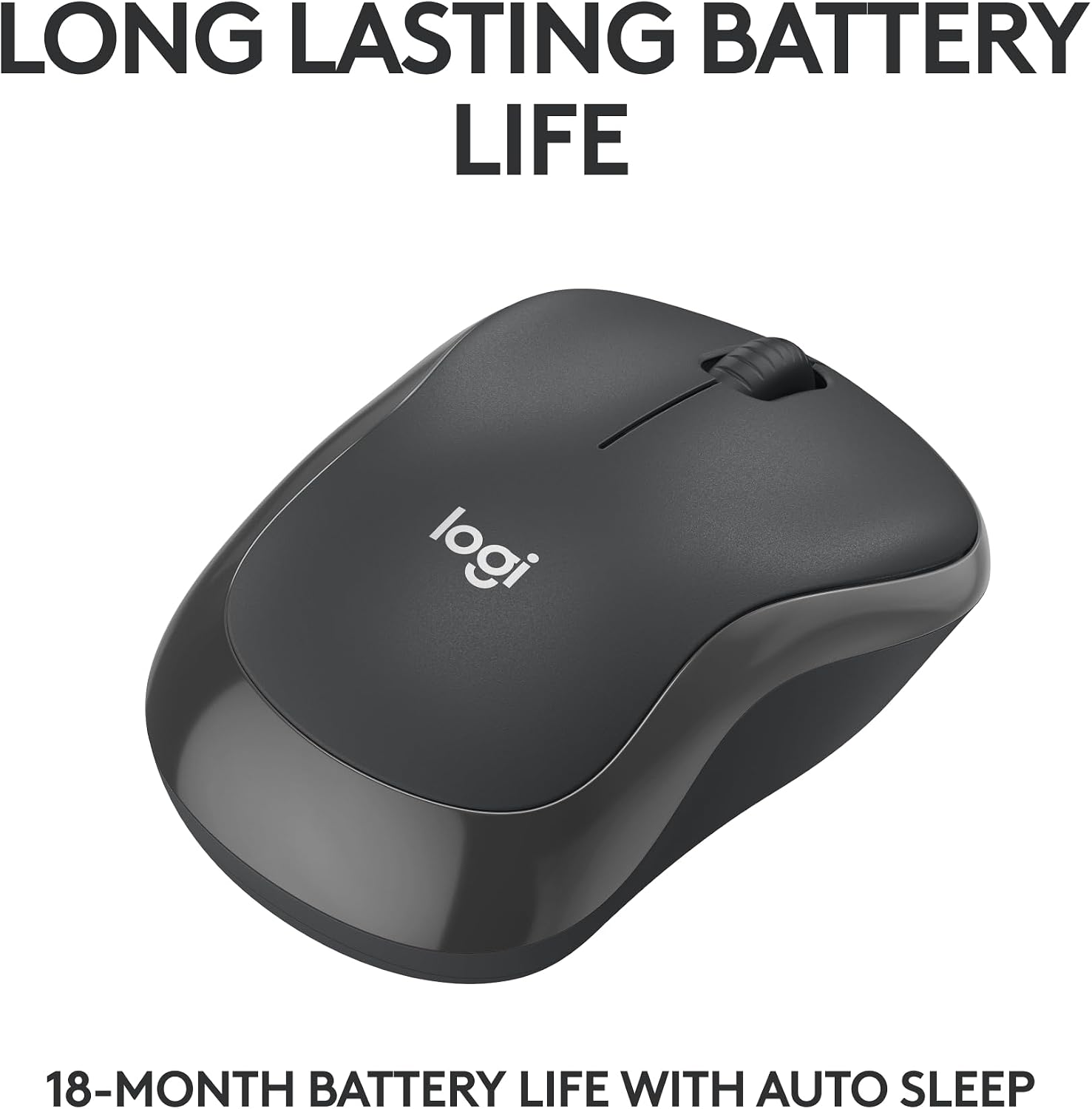 Detalle 2 de Logitech M240 Silent Bluetooth Mouse 18-month battery 🖱