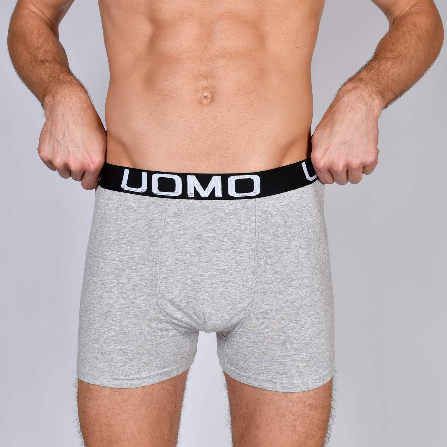 Detalle 2 de L&K Boxershorts Herren Retroshorts im 5er/10er Pack aus Baumwolle mit Elasthan