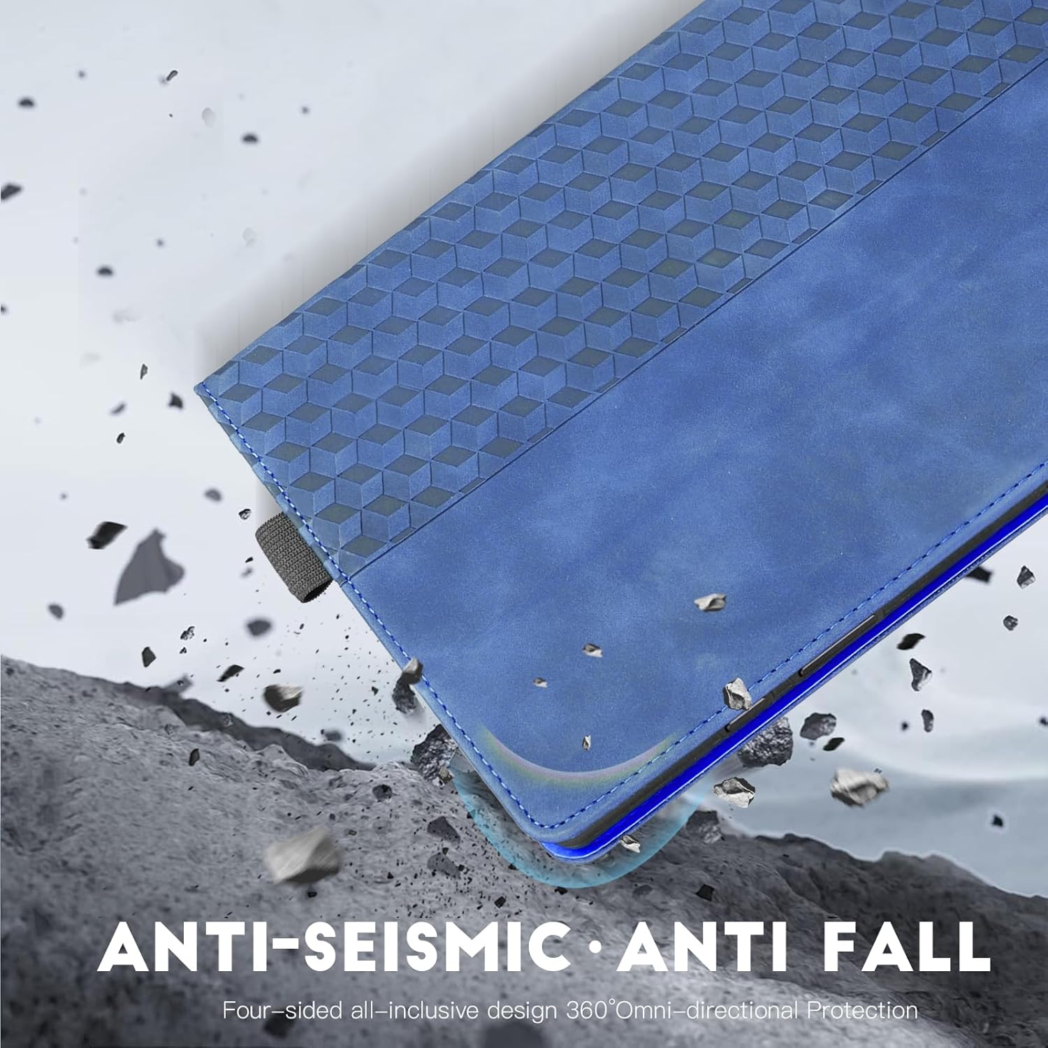 Thumbnail 6 de CXTCASE Hülle für Samsung Galaxy Tab S11 2025 11" (SM-X730/X736/X736B) – Multi-Winkel-Folio Flip in Blau