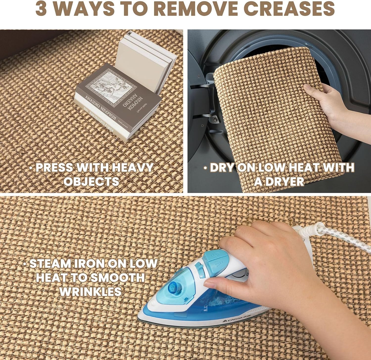 Thumbnail 3 de EARTHALL 5x7 Ft Woven Area Rug