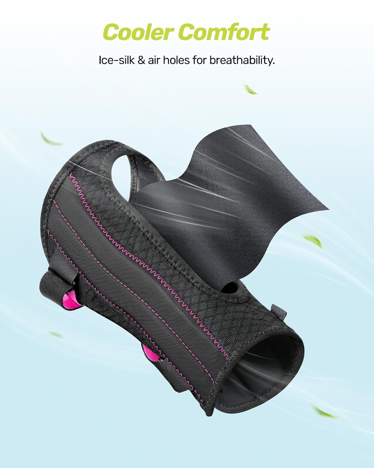 Thumbnail 4 de Rakiie ESP016 Right Wrist Brace, Medium, Pink, Breathable 3-Stay Support