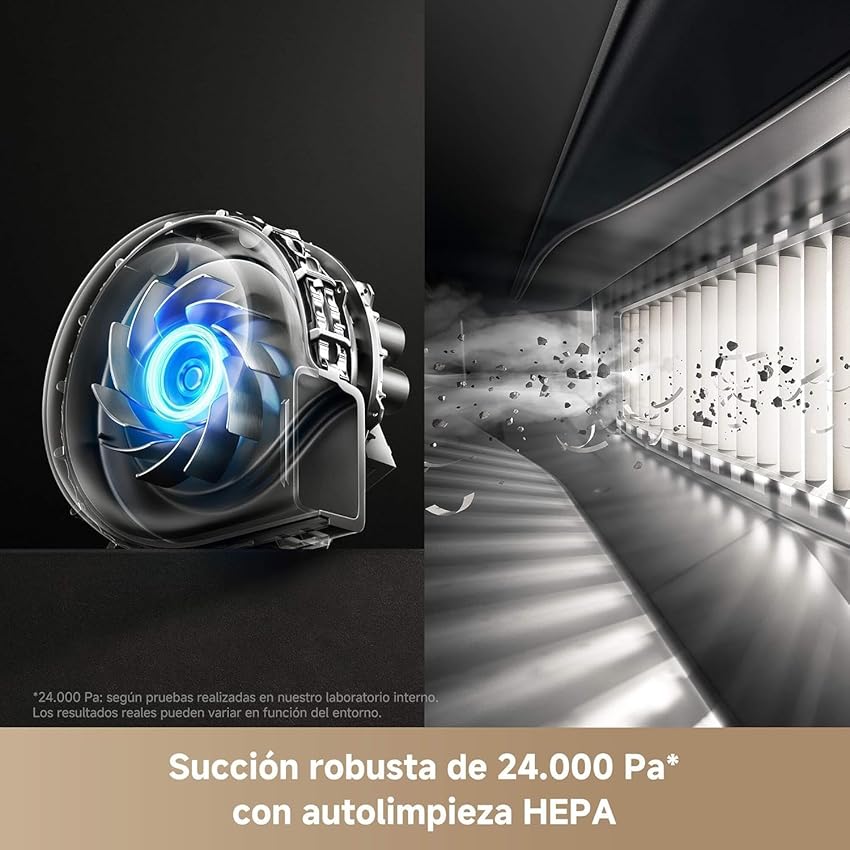 Detalle 2 de Mova V50 Ultra Complete Robot aspirador 24.000 Pa