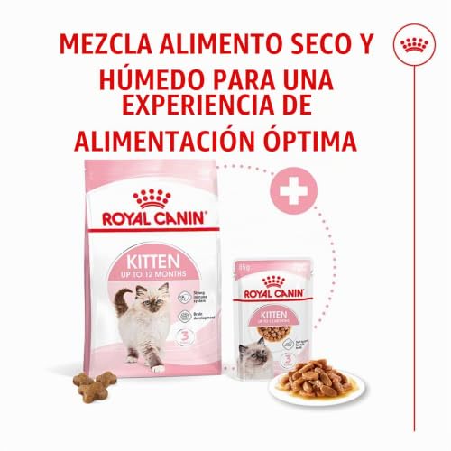 Detalle de Royal Canin Kitten Comida Húmeda 12 x 85 g: para gatitos en crecimiento