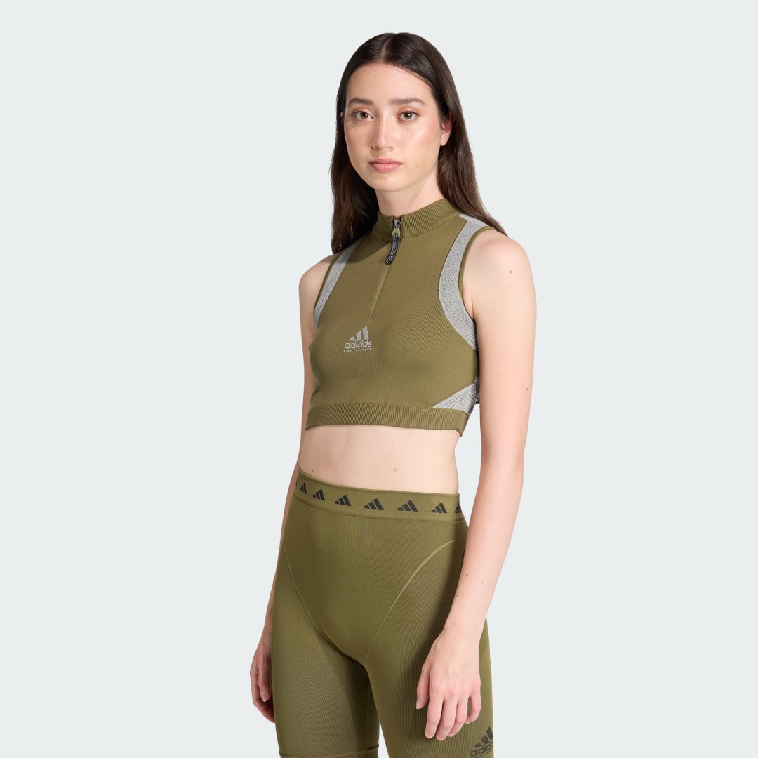 Detalle de Adidas Camiseta Técnica EQT BRA – Verde