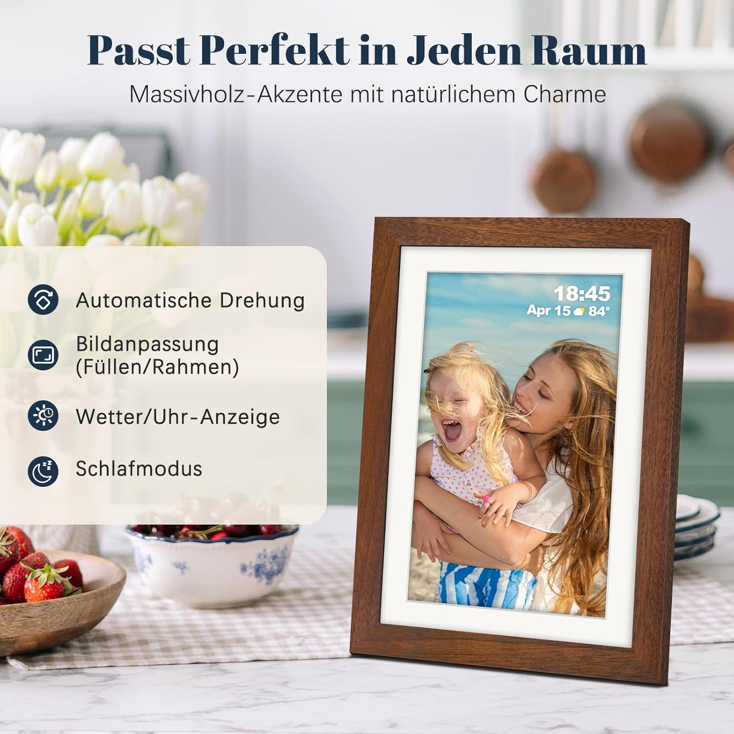 Thumbnail 6 de Frameo Digitaler Bilderrahmen 10,1" 32GB 🖼