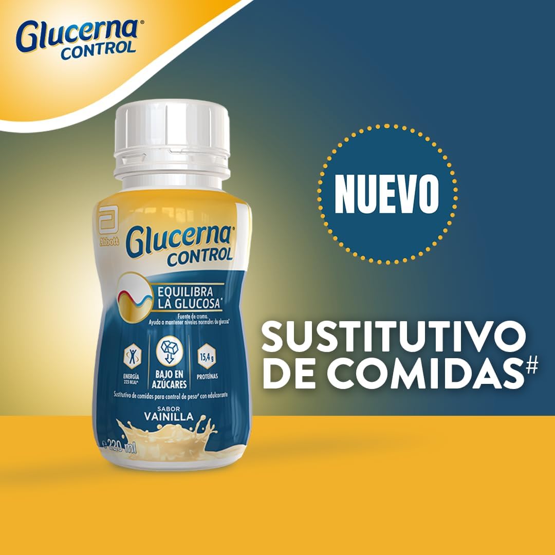 Thumbnail 3 de Glucerna Control sabor vainilla 4x220ml