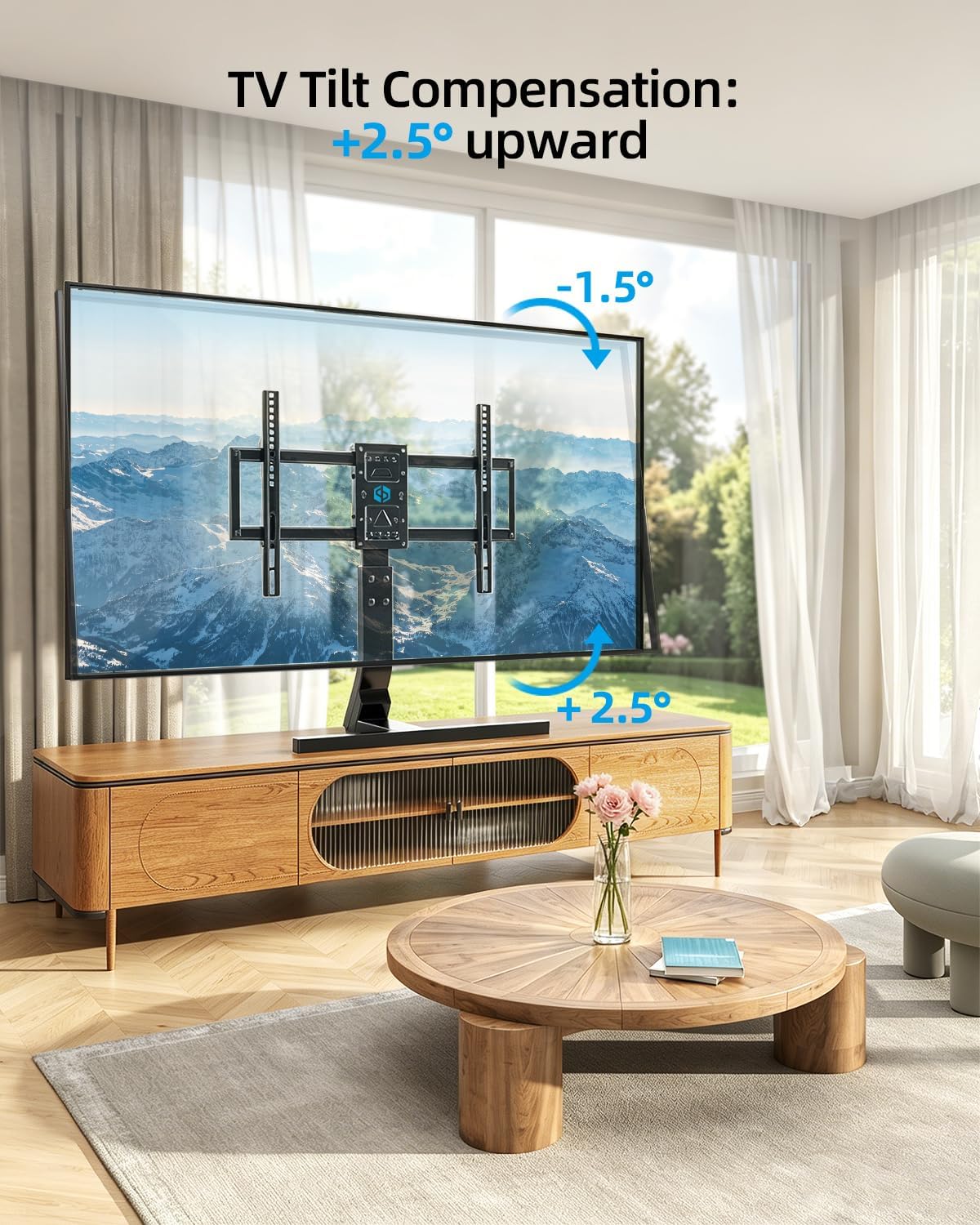 Thumbnail 4 de Supcline Universal TV Stand for 32–75 inch TVs up to 176 lbs