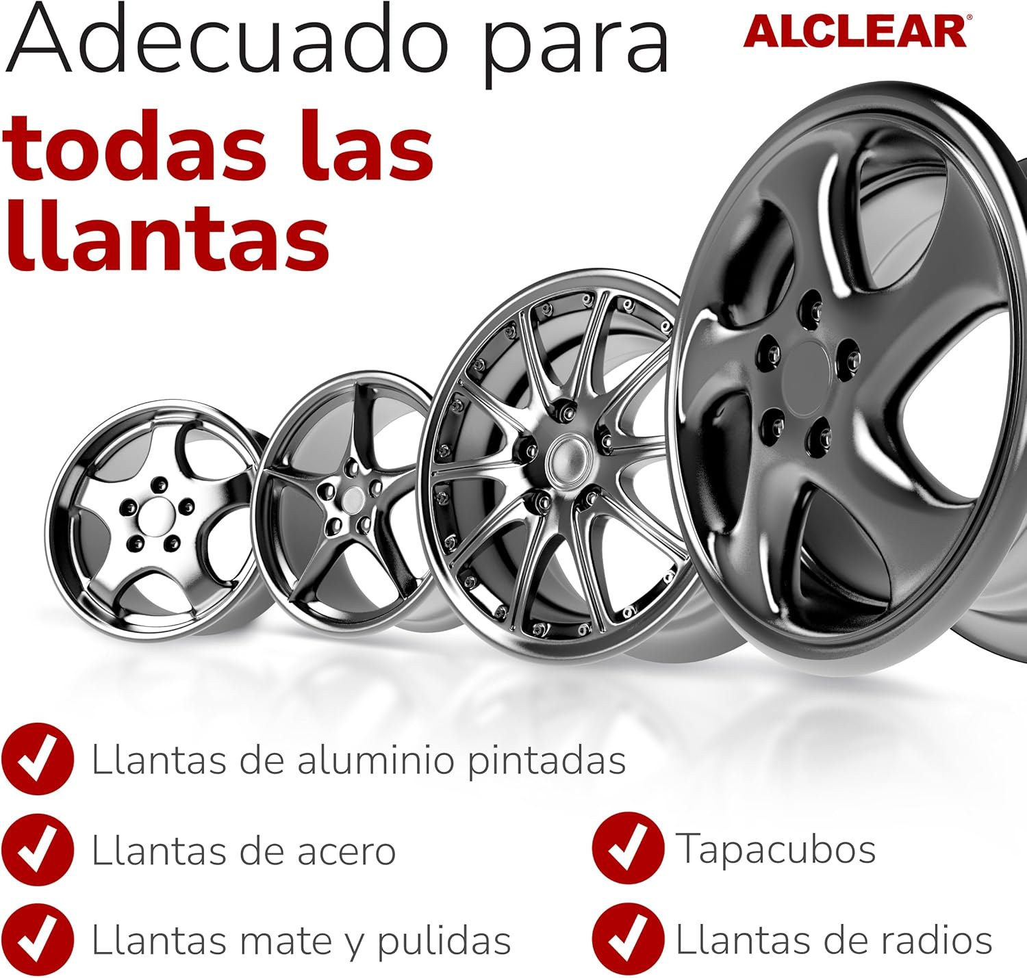 Thumbnail 3 de ALCLEAR 721FR Limpiador llantas 1000 ml