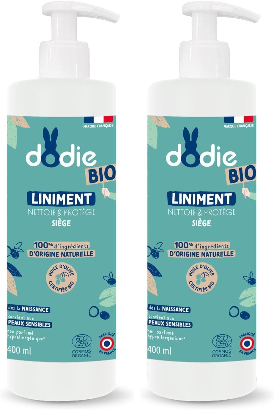 Detalle 2 de Dodie Lot de 3 liniments 400 ml