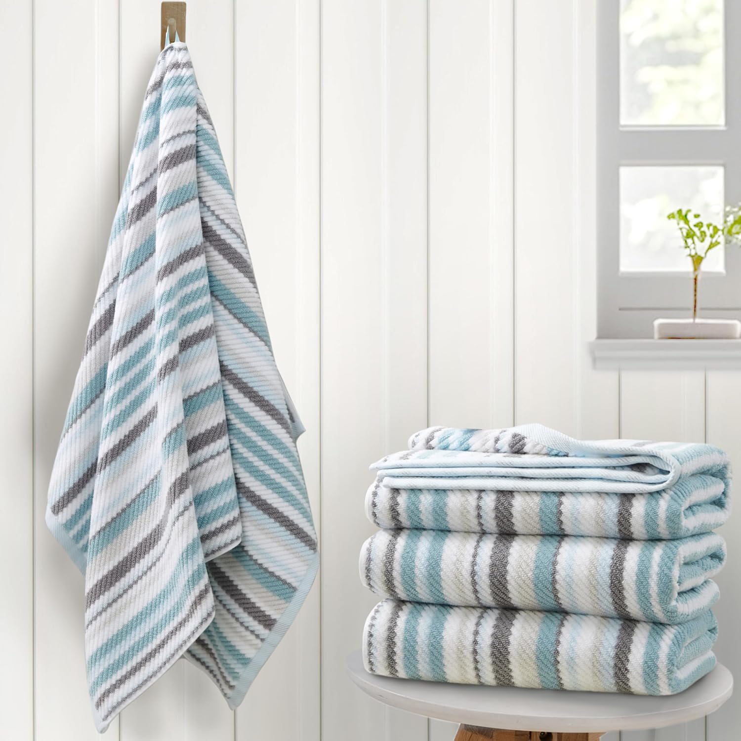 Thumbnail 5 de VOOVA & MOVAS Cotton Washcloths, 13x13 in