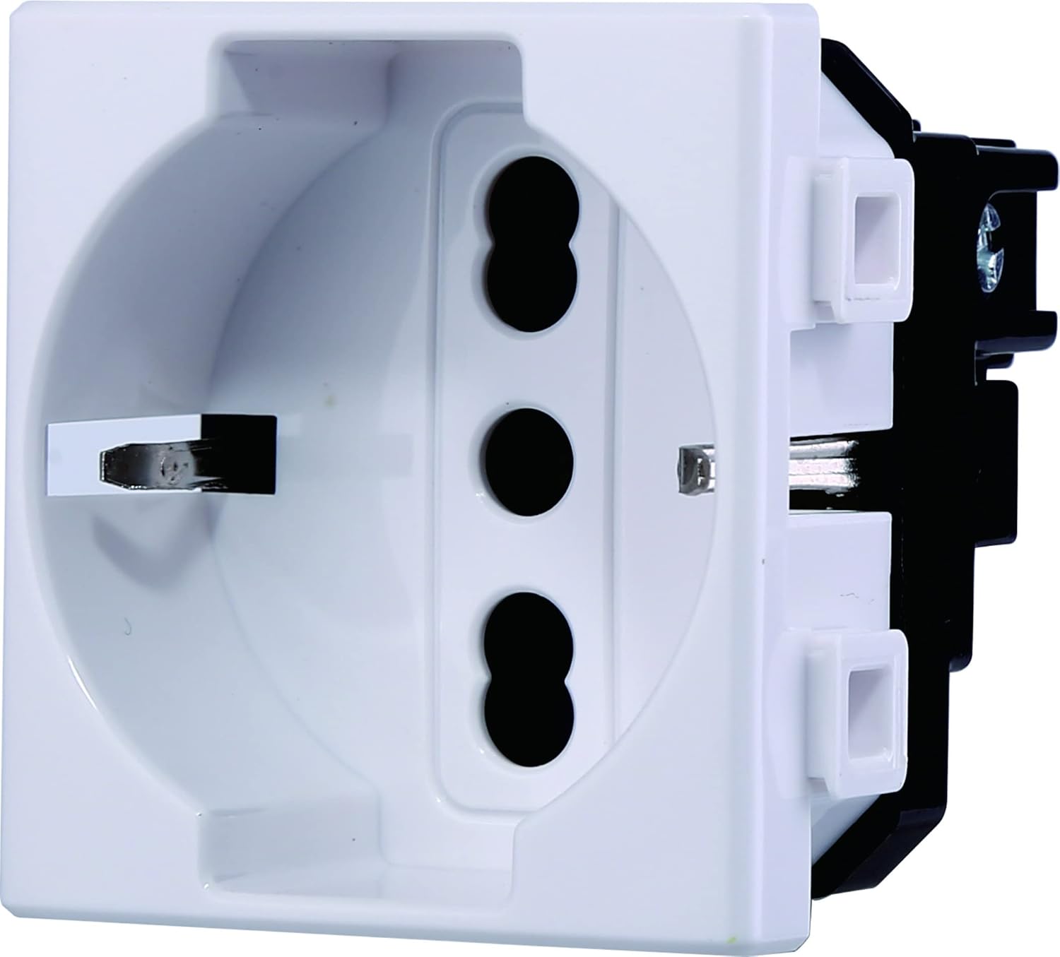 Thumbnail 1 de Presa Schuko 2P+T 16A compatibile con BTicino Matix – 4 pezzi, Bianco