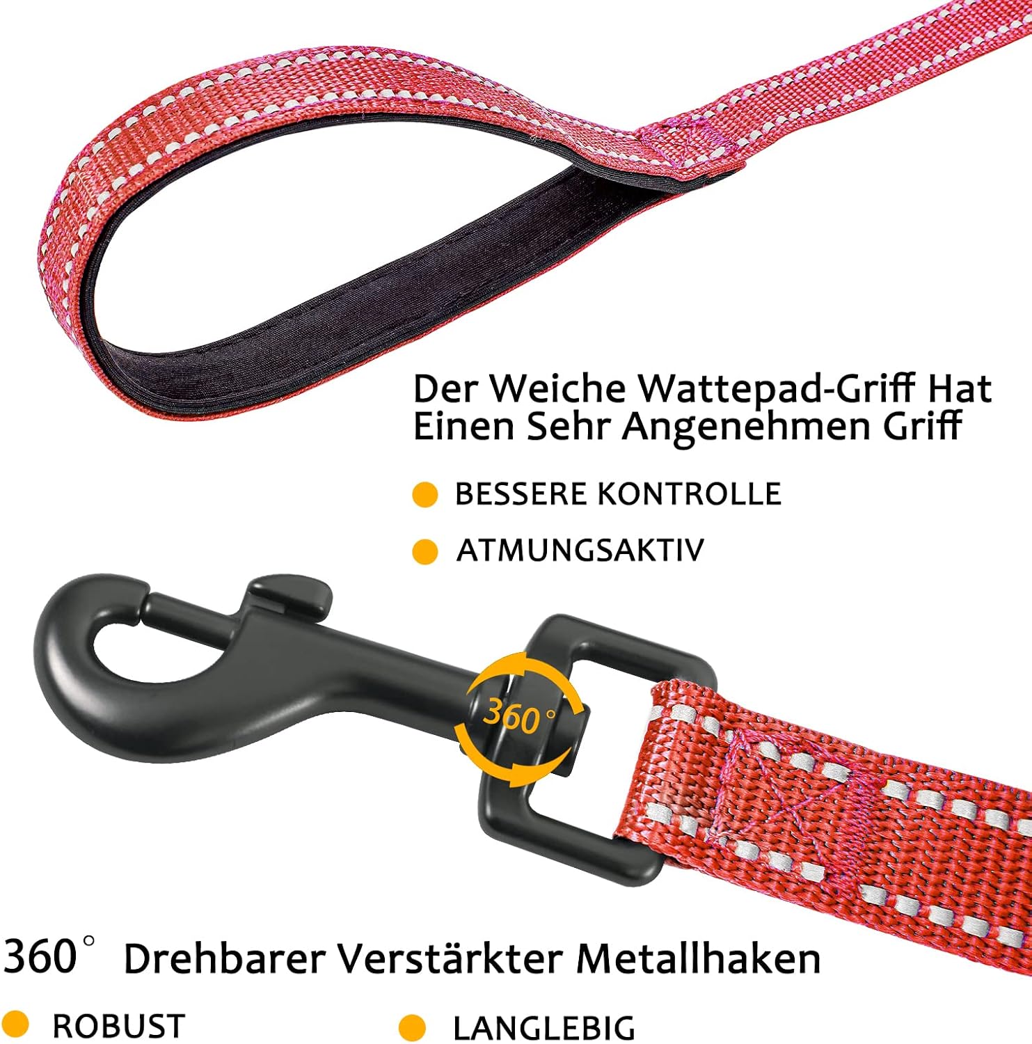 Detalle 2 de Demigreat Schleppleine für Hunde 20 m