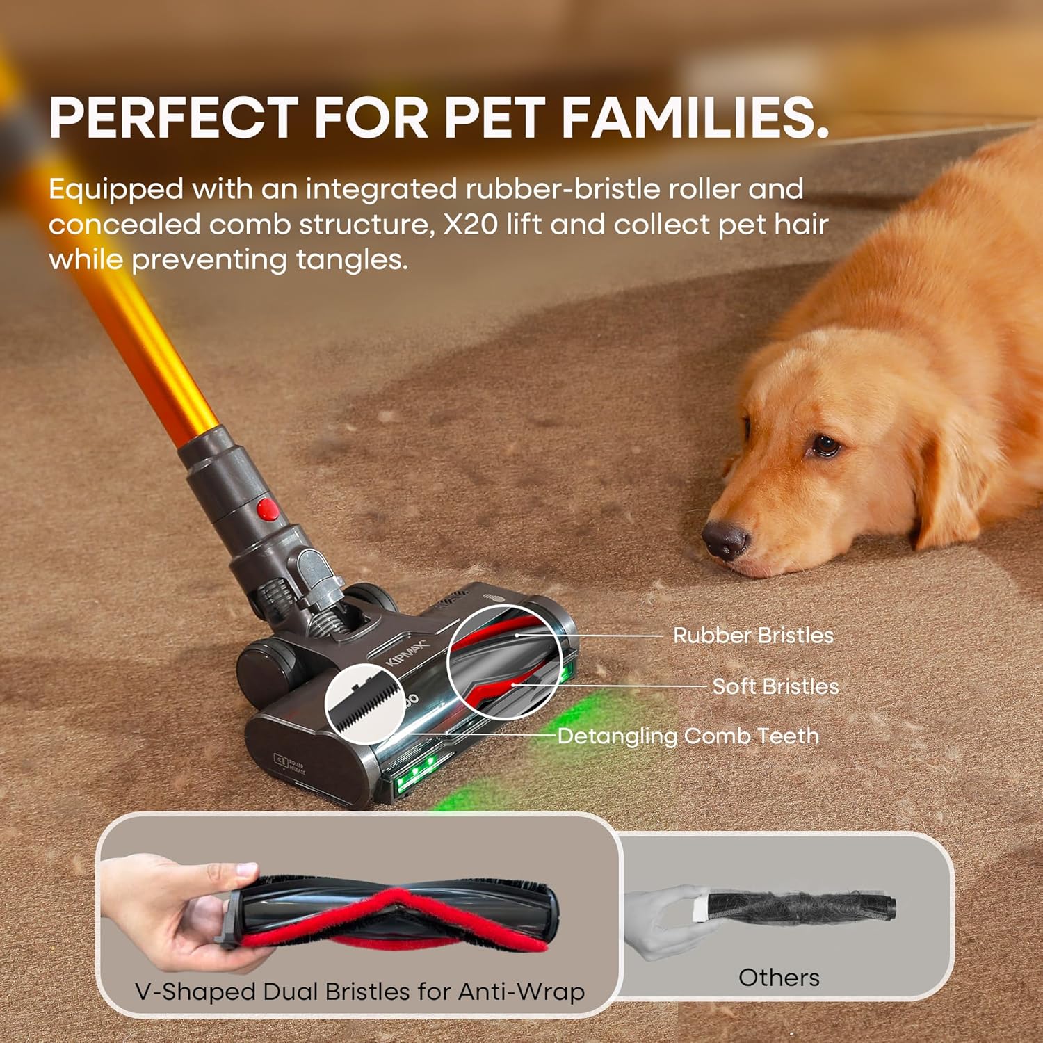Detalle de X20 Cordless Vacuum Cleaner 70Mins