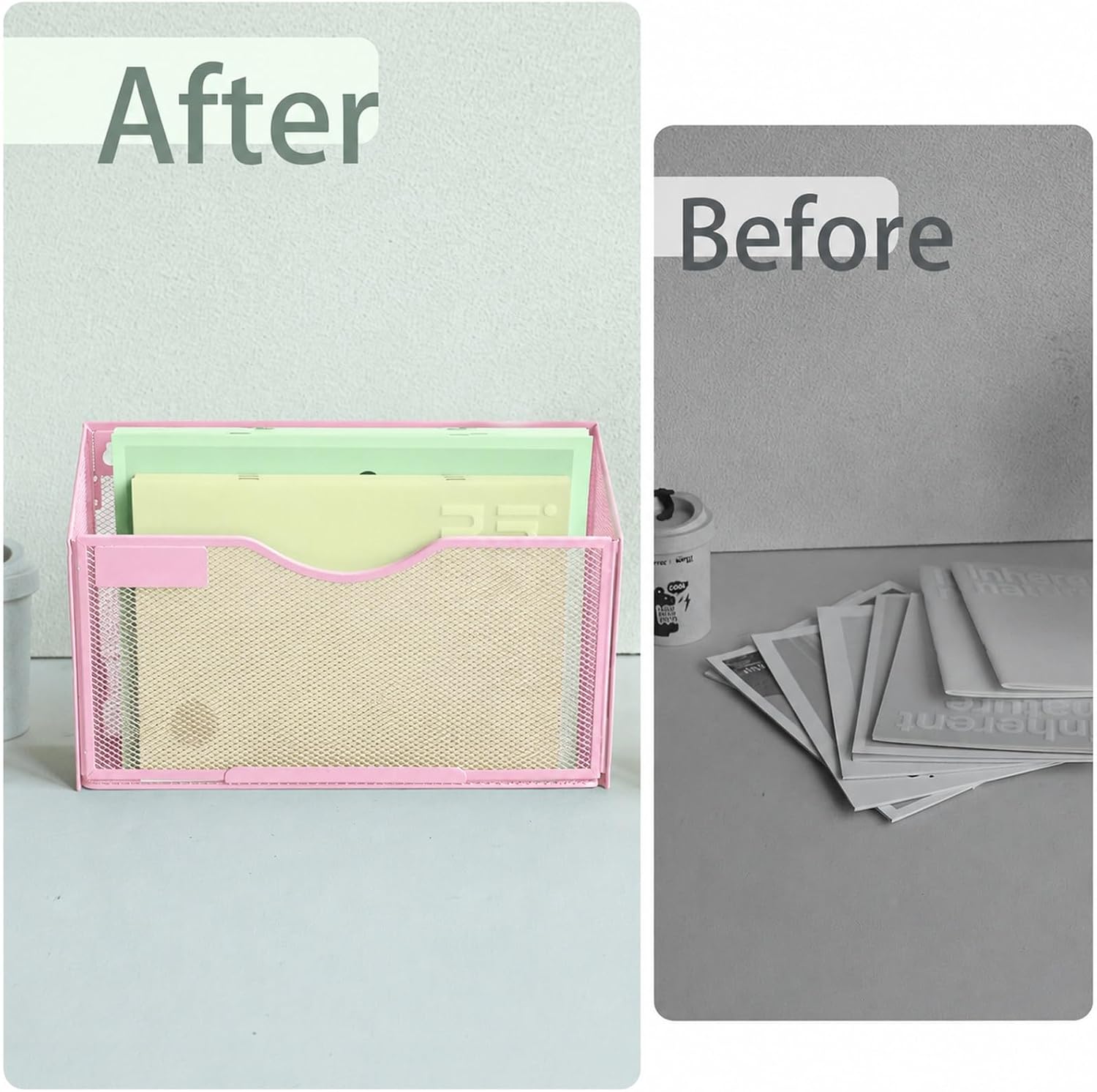 Detalle 1 de IOUGDSEC Wall File Holder, A4