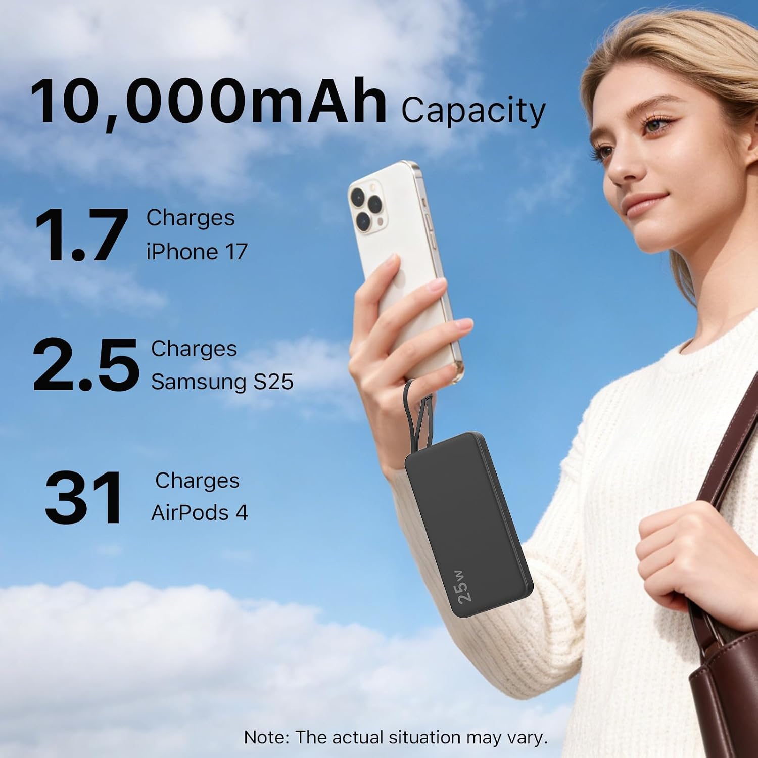 Detalle 2 de NOBIS Portable Charger 10000mAh