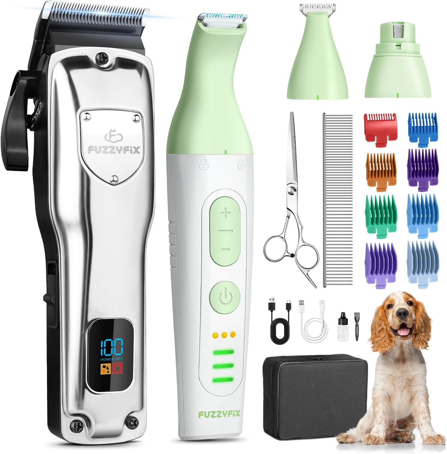 Detalle de FuzzyFix Cordless Dog Grooming Kit