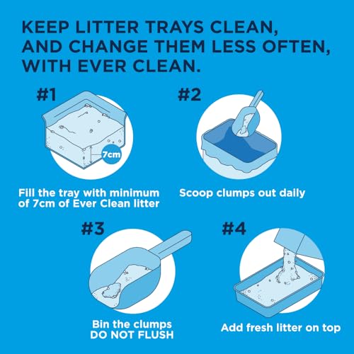 Thumbnail 6 de Ever Clean Clumping Cat Litter for Multiple Cats, Scented 10L
