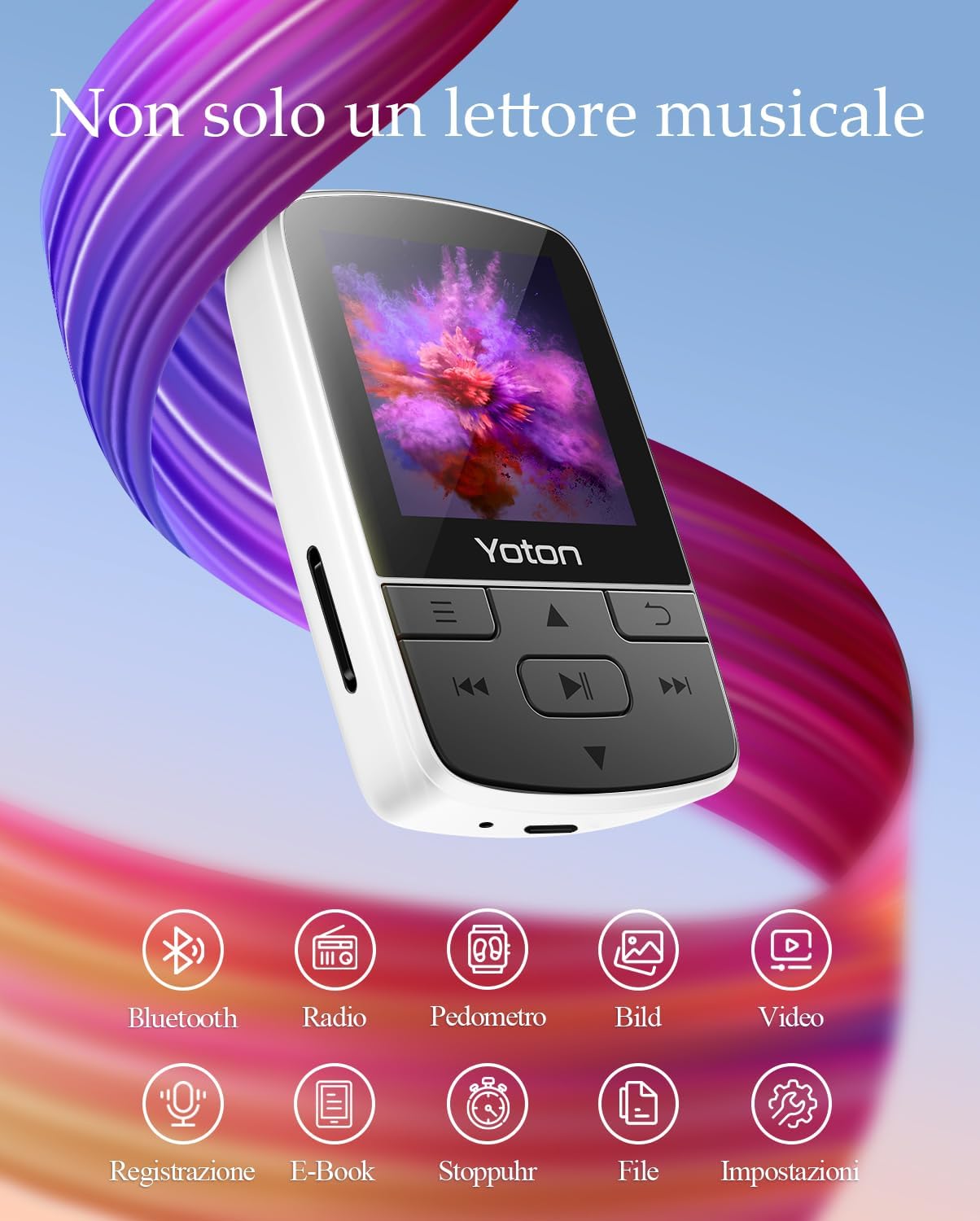 Detalle 2 de Lettore MP3 64GB Bluetooth 5.2