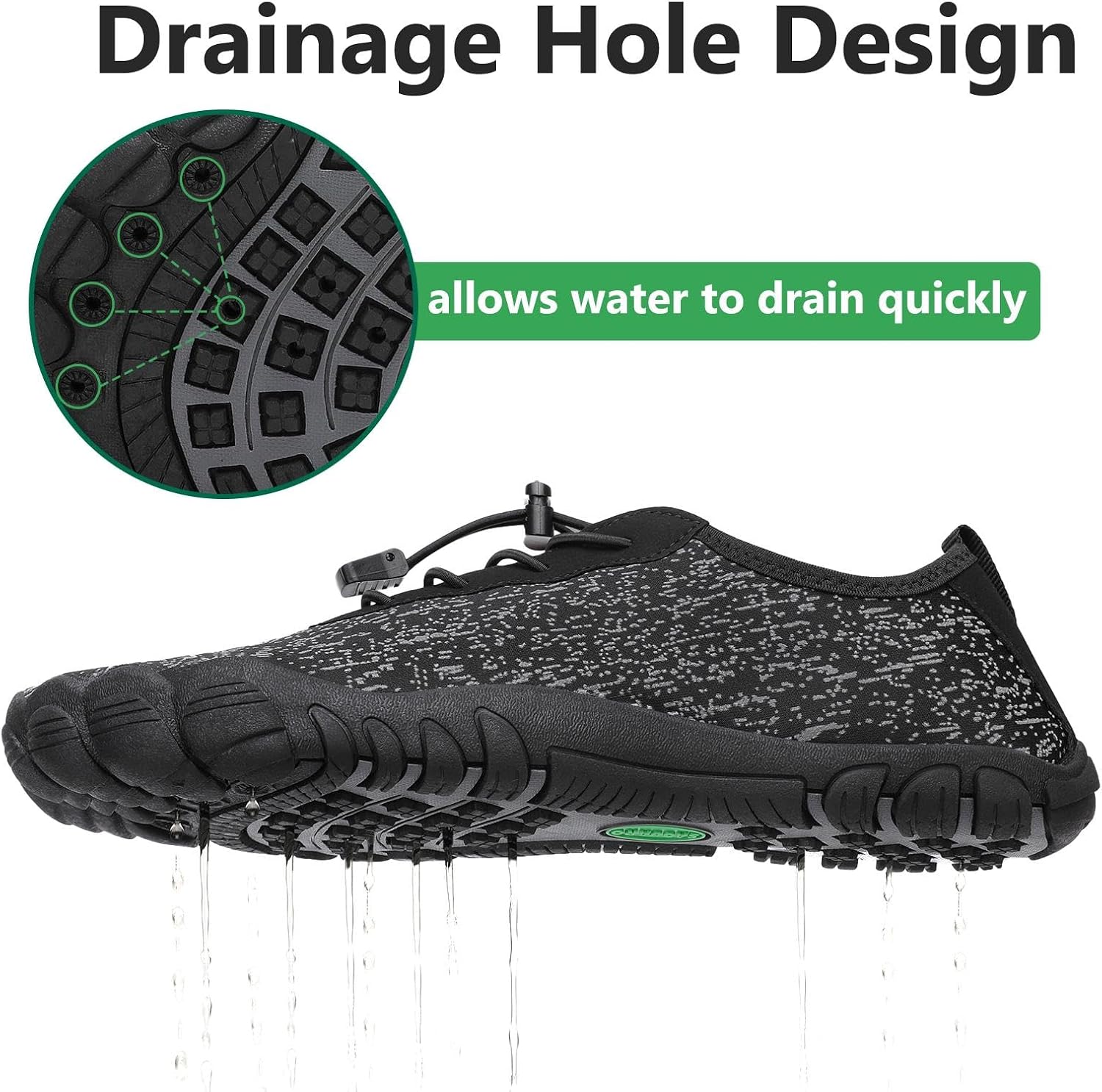 Thumbnail 3 de SAGUARO Scarpe da sport acquatici con suola spessa, unisex