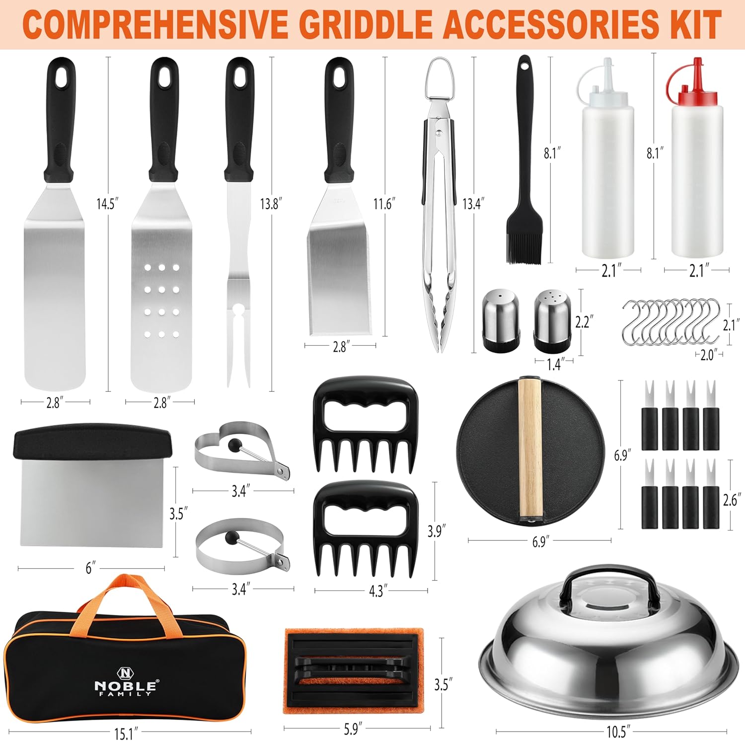 Detalle 2 de N NOBLE FAMILY 38PCS Kit para plancha