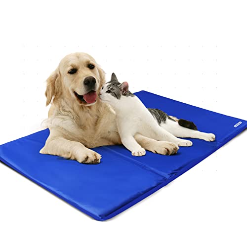 Detalle de Nobleza Alfombrilla refrescante para mascotas grandes 90 × 50 cm - Auto refrigerante