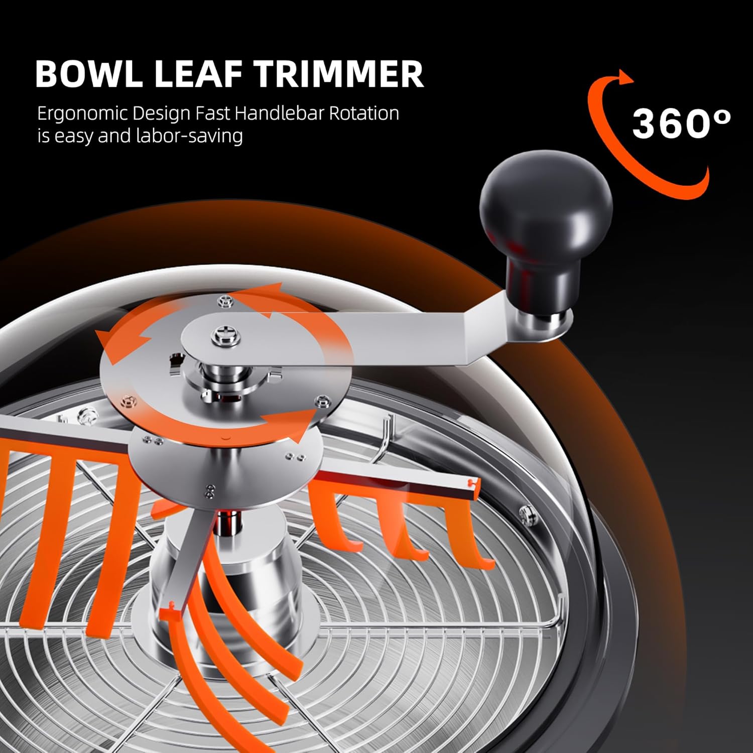 Thumbnail 6 de Spider Farmer Tagliabordi per bowl da 13 pollici: lame in acciaio inox e rotazione controllata