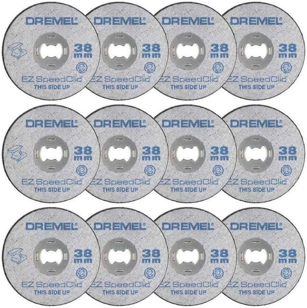 Thumbnail 1 de Dremel EZ SpeedClic SC456B metal cutting wheels 12-pack (38 mm) for rotary tools