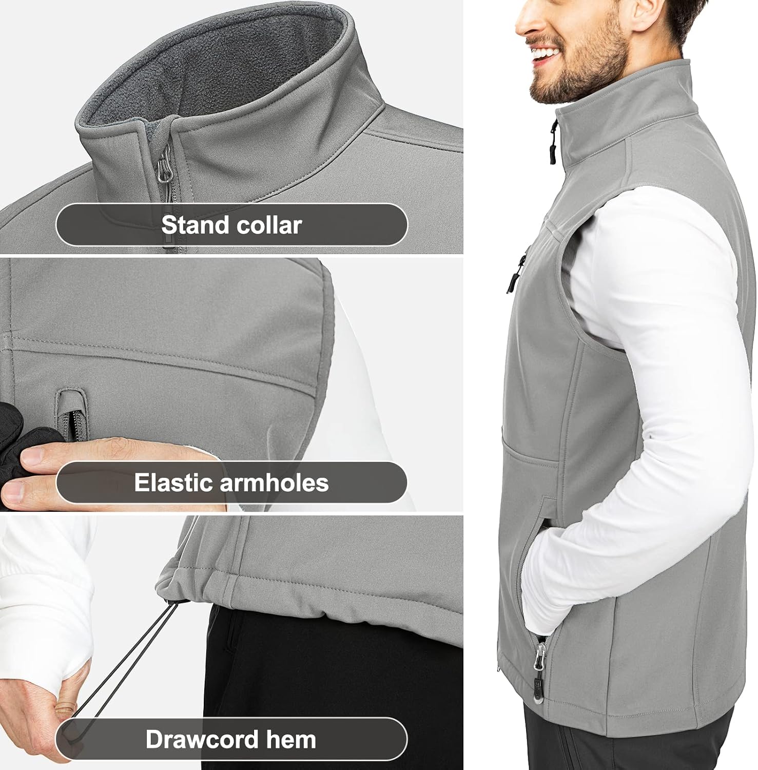 Thumbnail 6 de 33,000ft Mens Softshell Gilet