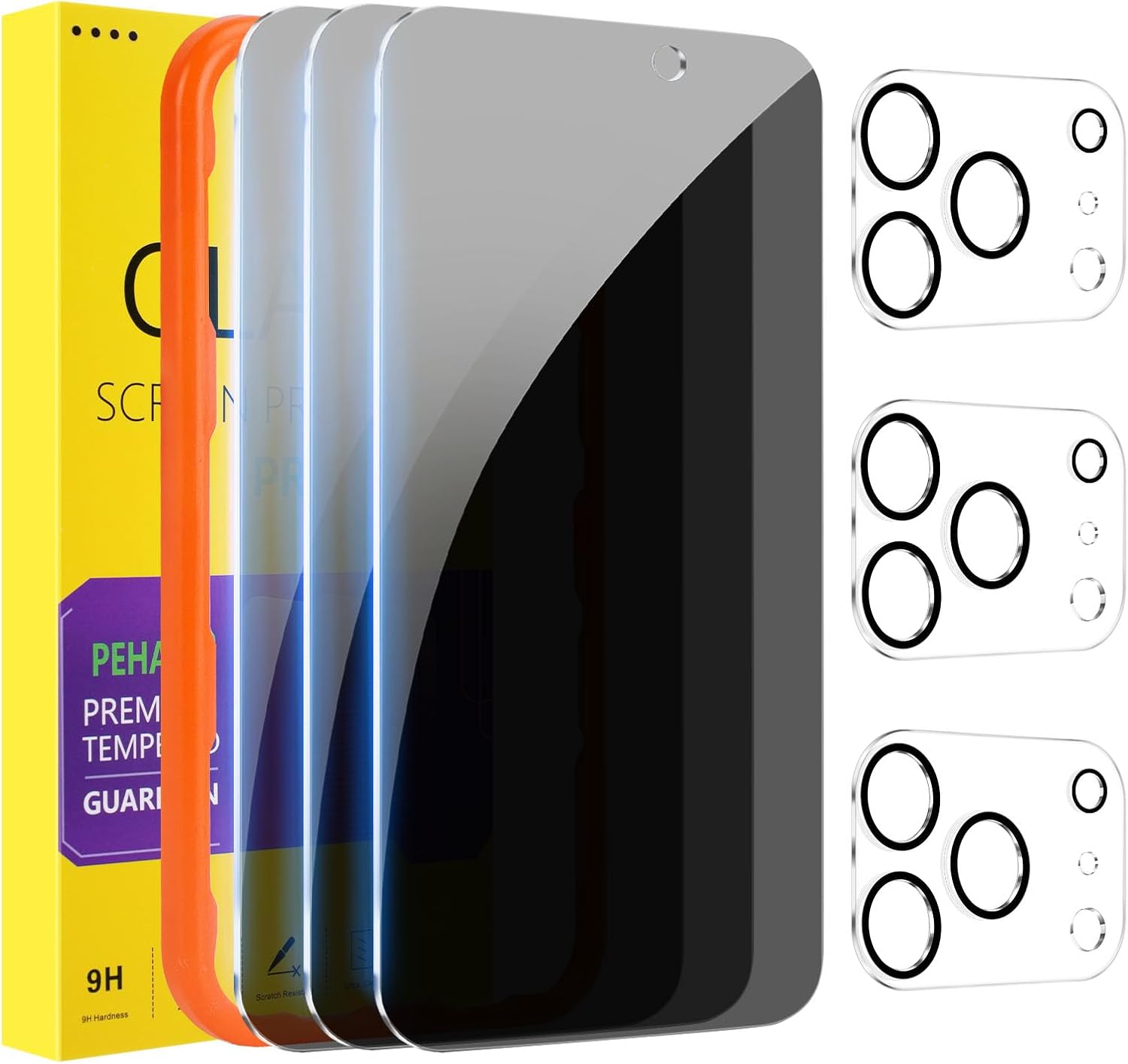 Detalle de pehael 17 Pro Privacy Screen 6.3 inch