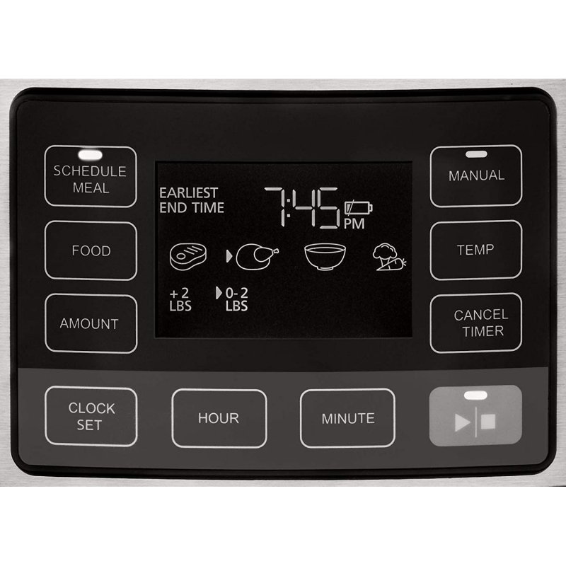 Detalle 2 de Crock-Pot CSC066X: Olla de cocción lenta digital de 5.6 L para familias ocupadas