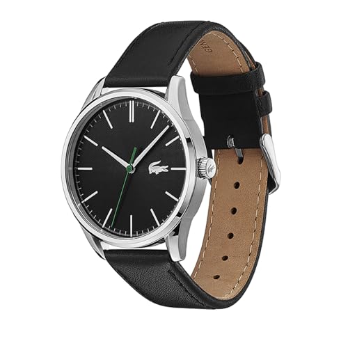 Thumbnail 1 de Lacoste Montre Analogique à Quartz pour Homme – Collection Vienna, bracelet cuir noir (2011047)