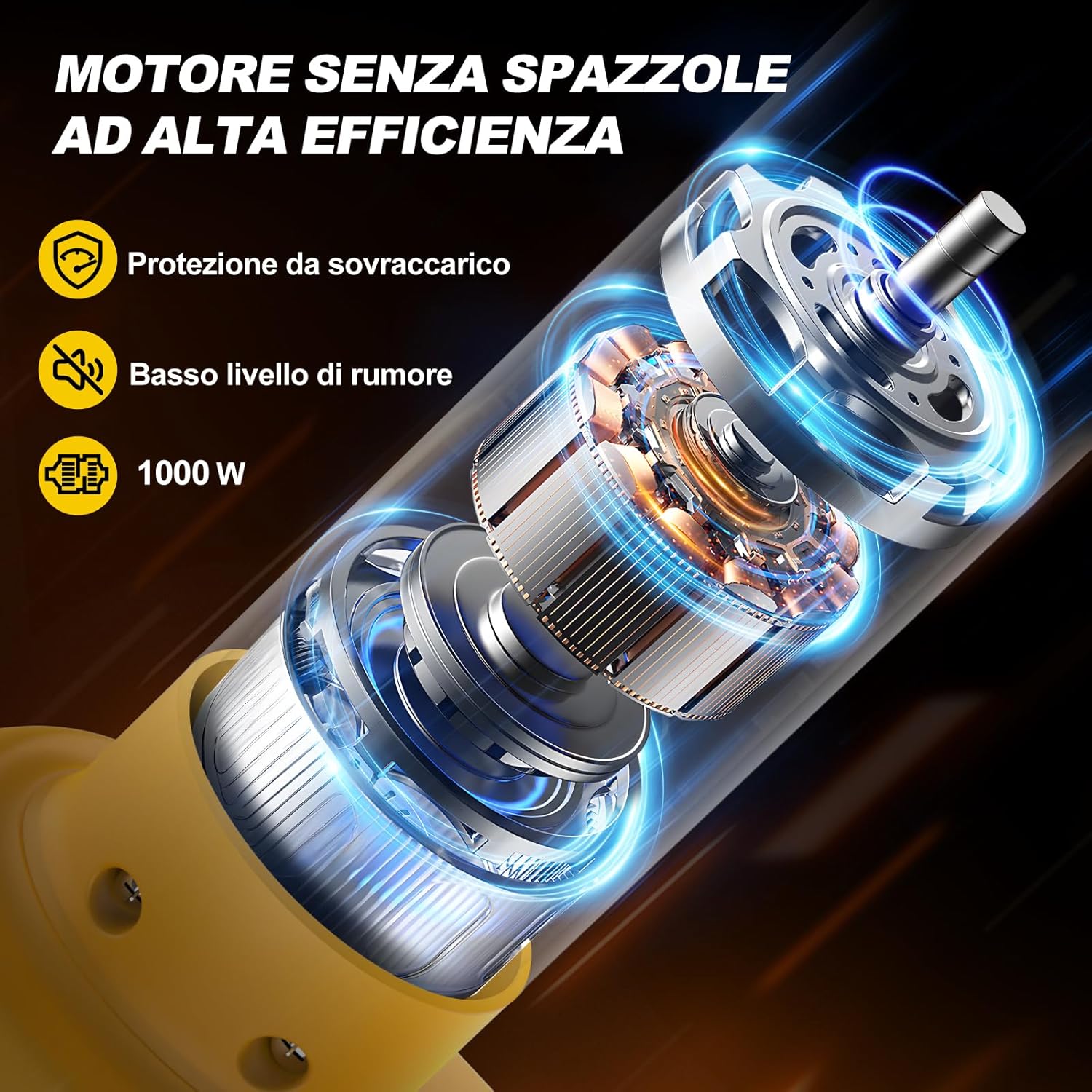 Detalle de Forbici Potatura a Batterie 40-50 mm Brushless con LCD – Cesoie Elettriche Professionali