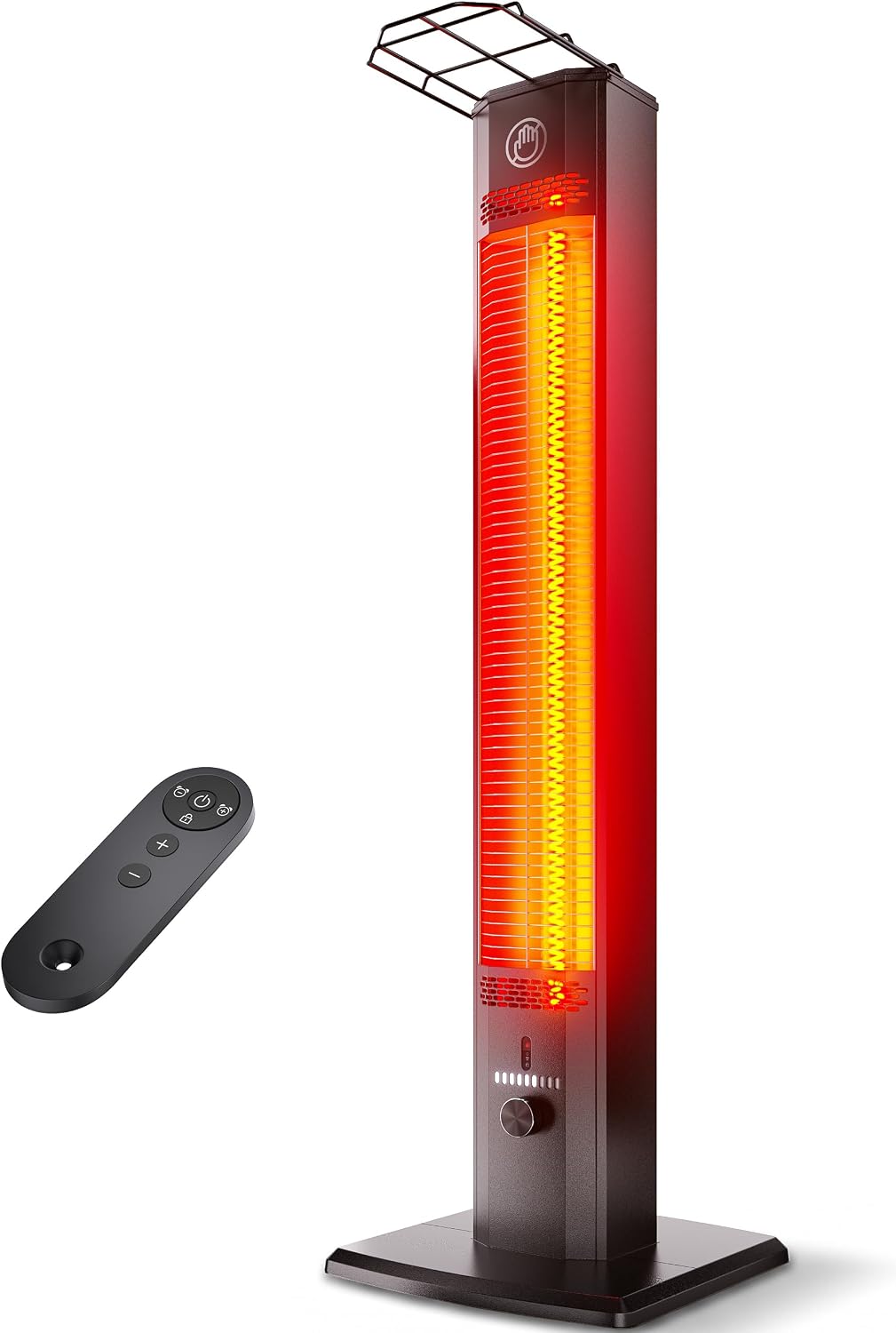 Detalle de AEROZY Solara SH04UH Infrared Patio Heater, 1,500W, 60° Oscillation
