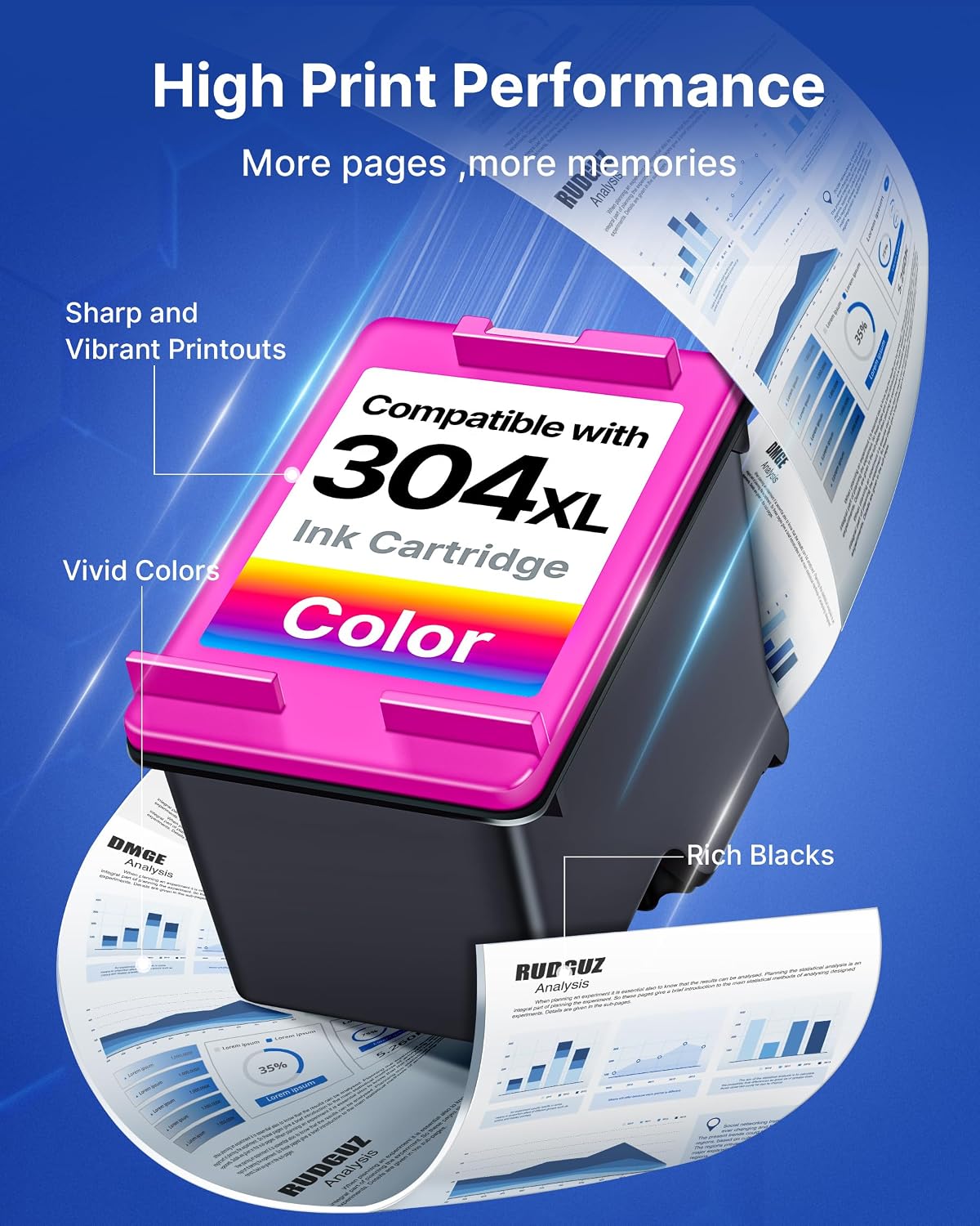 Detalle 2 de 304XL Ink Cartridges Multipack 2-Pack đź–¨