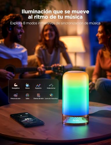 Thumbnail 6 de Govee Lampada da Comodino LED RGBICWW Touch – 500 lm, 87 scene, controllo intelligente