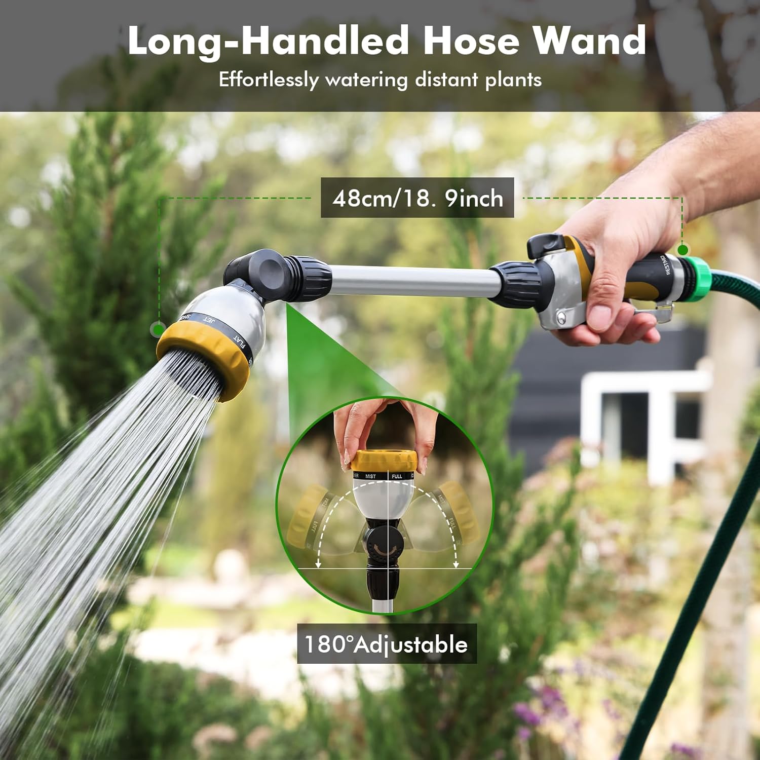 Thumbnail 3 de RESTMO 48cm Watering Lance with 7 Sprays